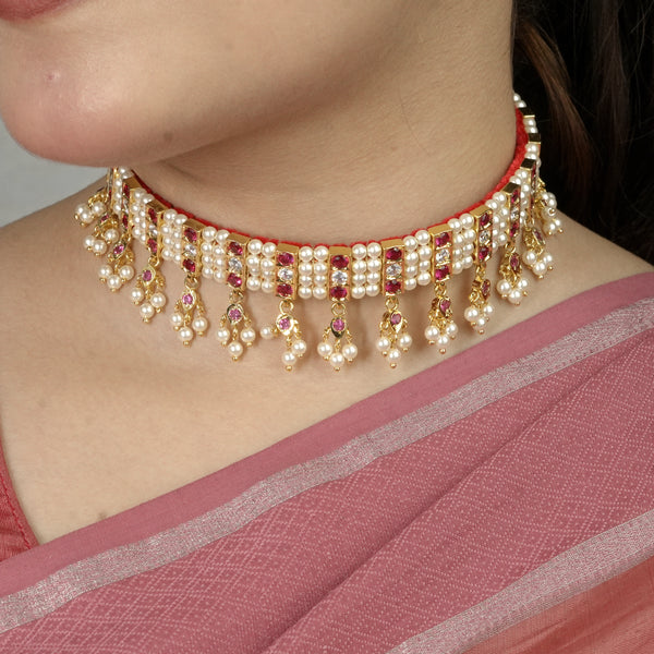 22K Gold Plated Fashion Chinchpeti