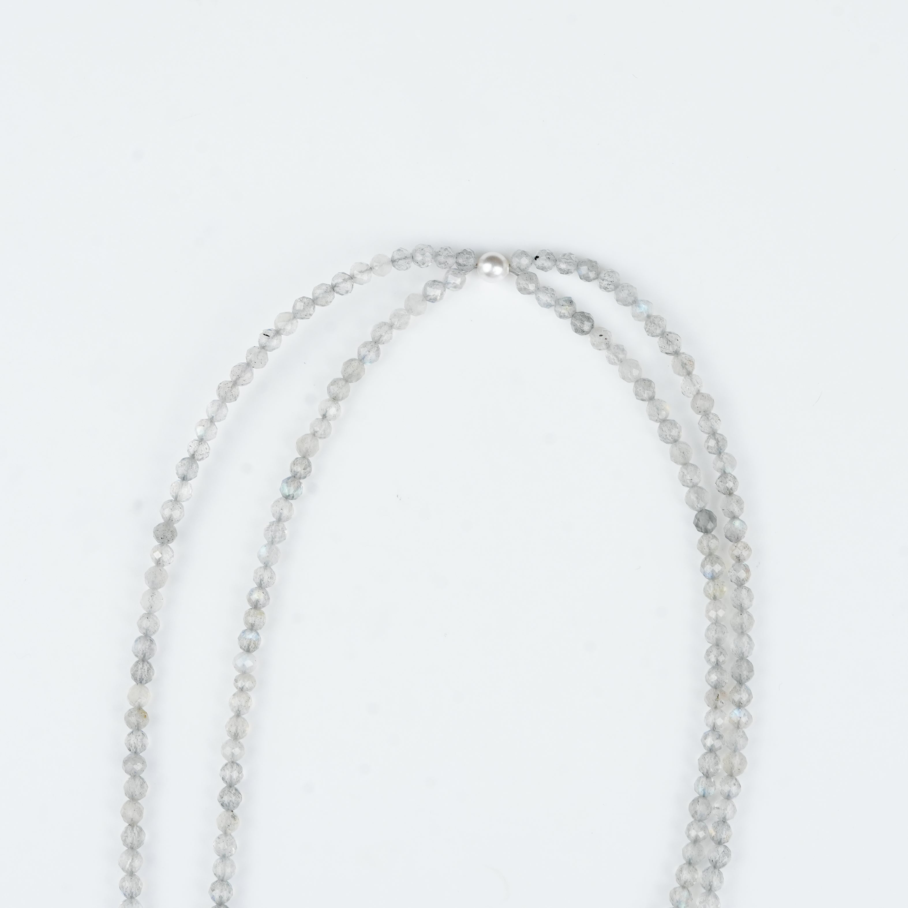 Handcrafted gemstone and pearl necklace for women