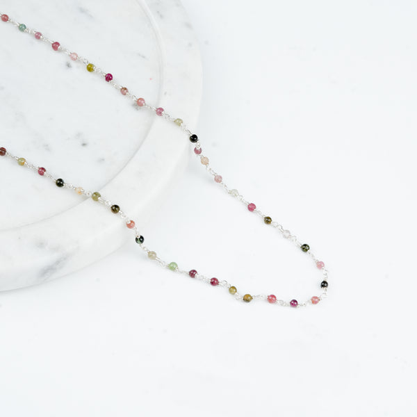 Close-up of Tourmaline Ganthan Necklace craftsmanship