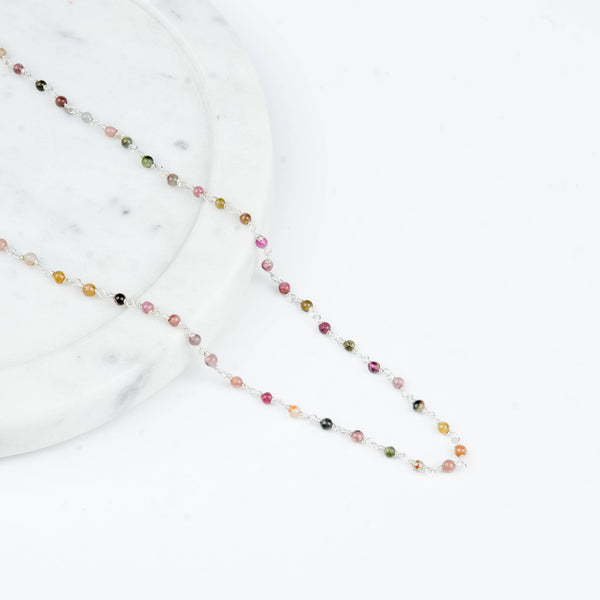 Close-up of Tourmaline Ganthan Necklace craftsmanship