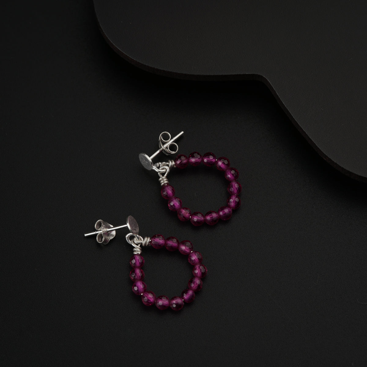 Ruby Studs Earring