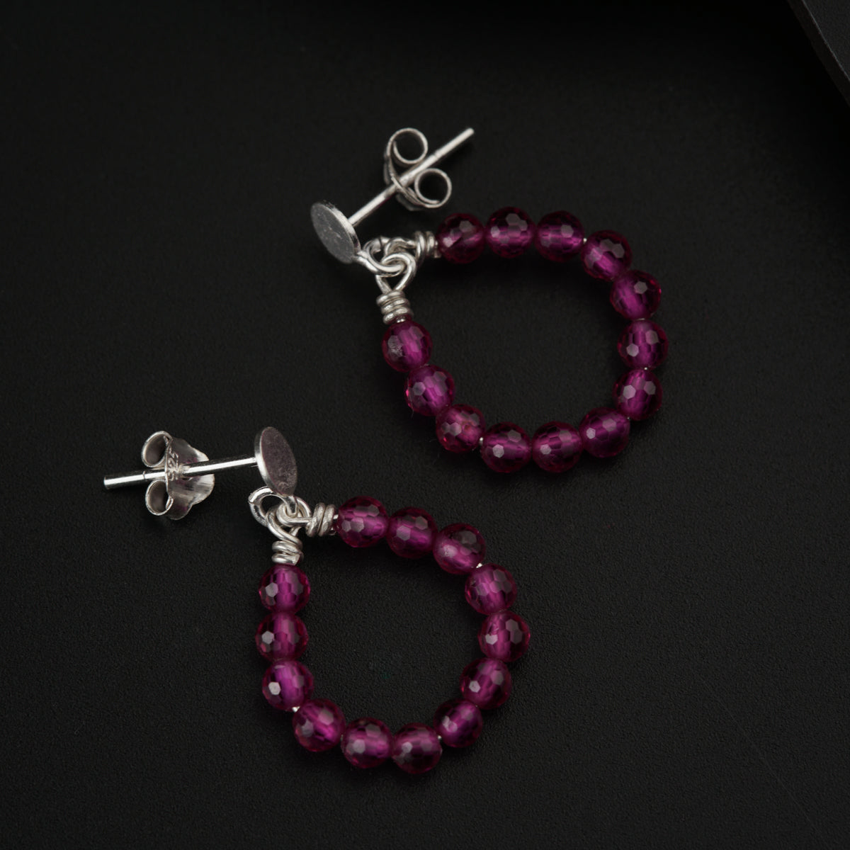 Ruby Studs Earring