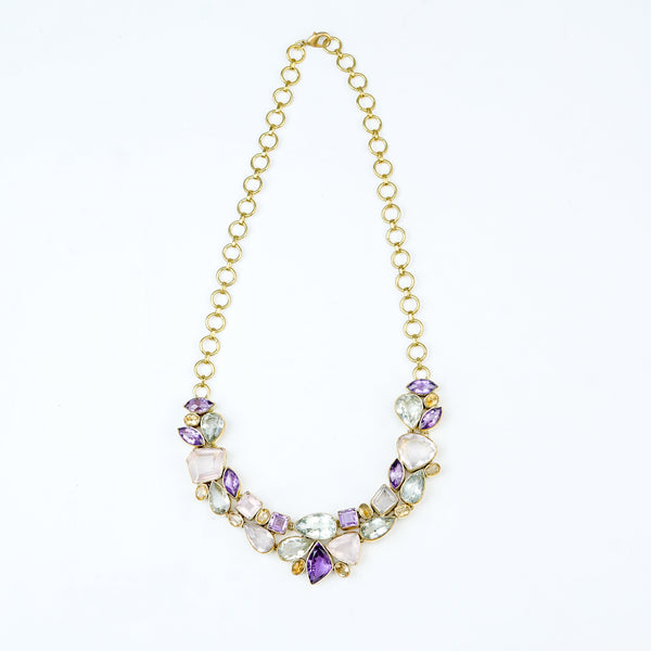 Brass Fashion Necklace