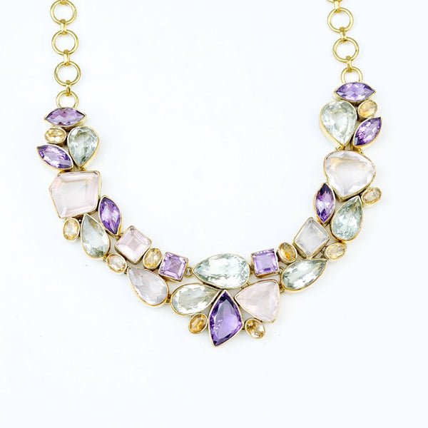 Brass Fashion Necklace