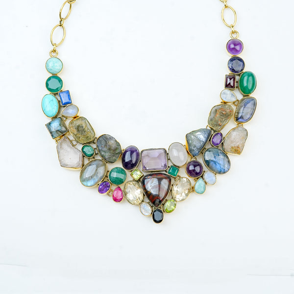 Brass Fashion Necklace