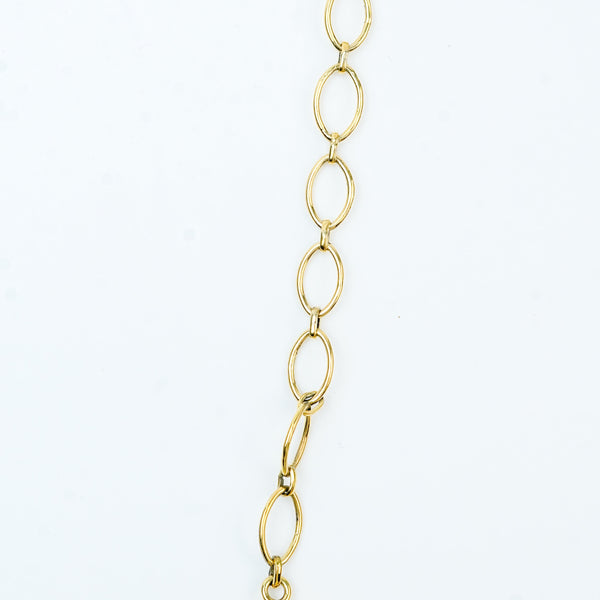 Brass Fashion Necklace