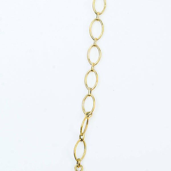 Brass Fashion Necklace