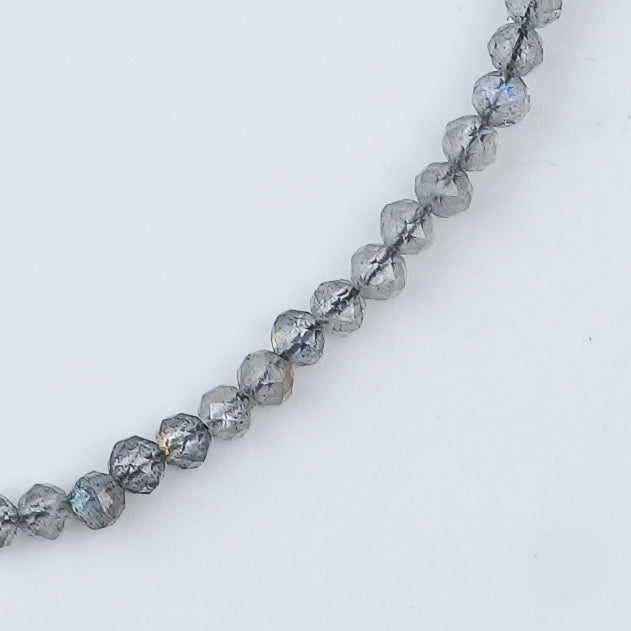 Labradorite Silver Anklet (Project Handmade)