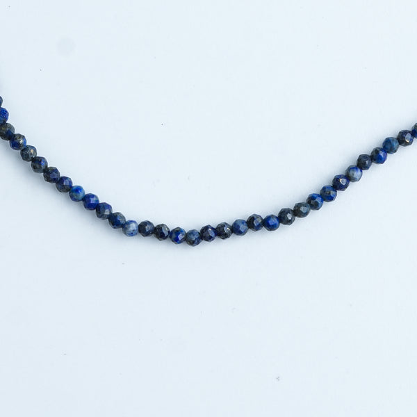 Lapis Lazuli Silver Anklet (Project Handmade)