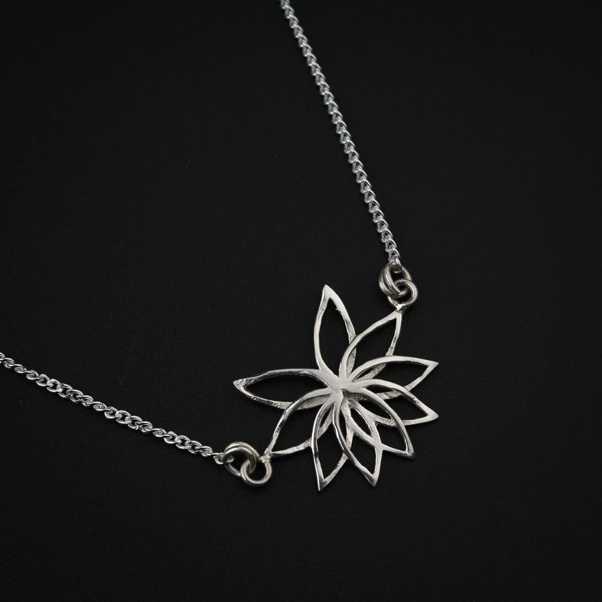 Lotus Silver Bracelet