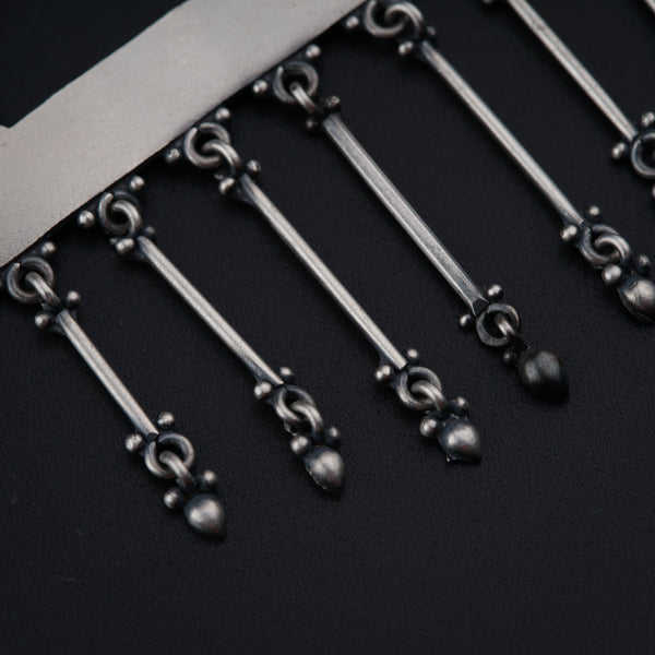 a close up of a knife on a table