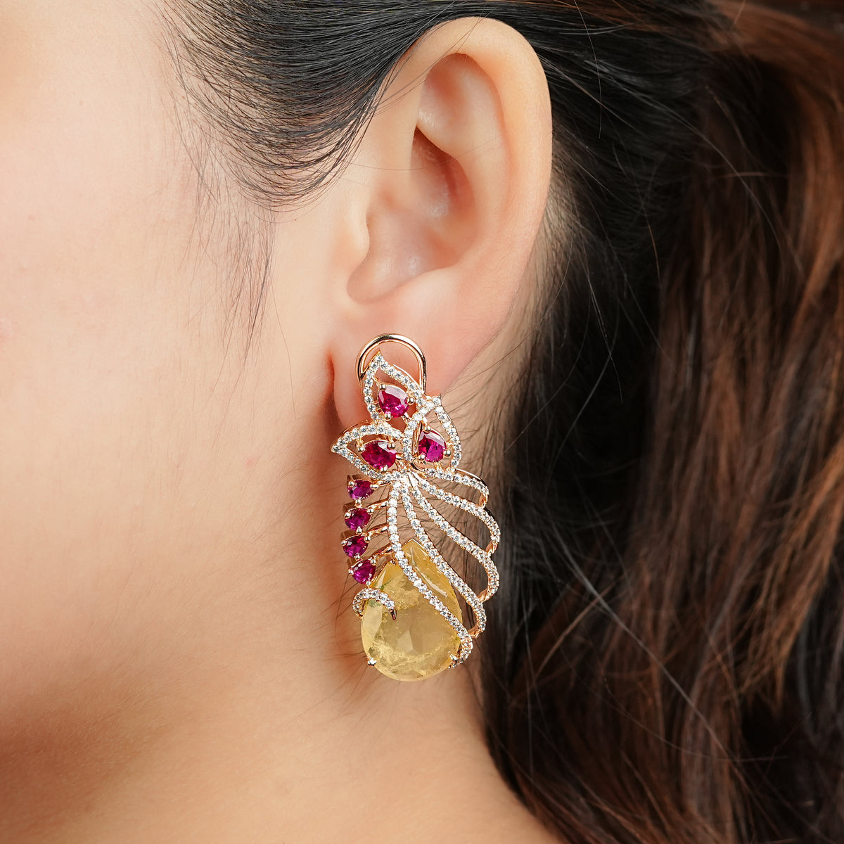 22K Gold Plated Fashion Earrings