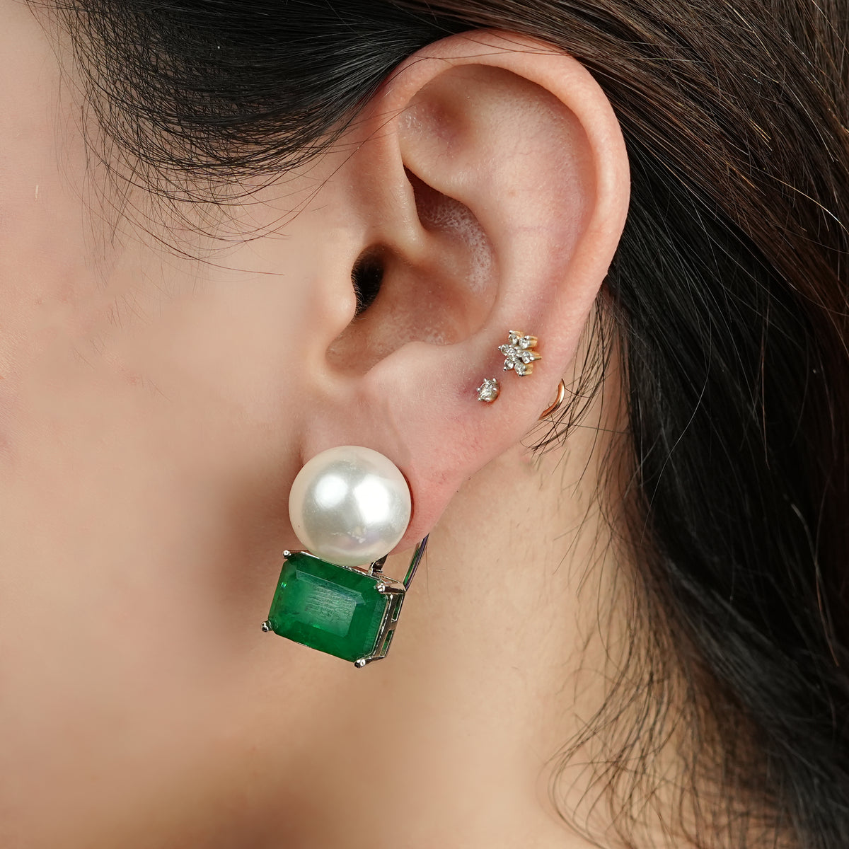 Brass Fashion Earrings