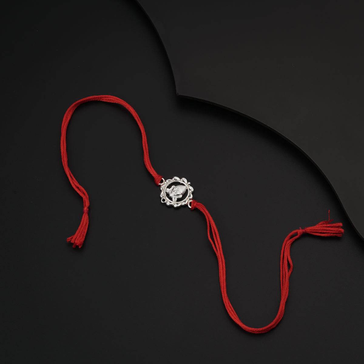 Handmade Silver Rakhi