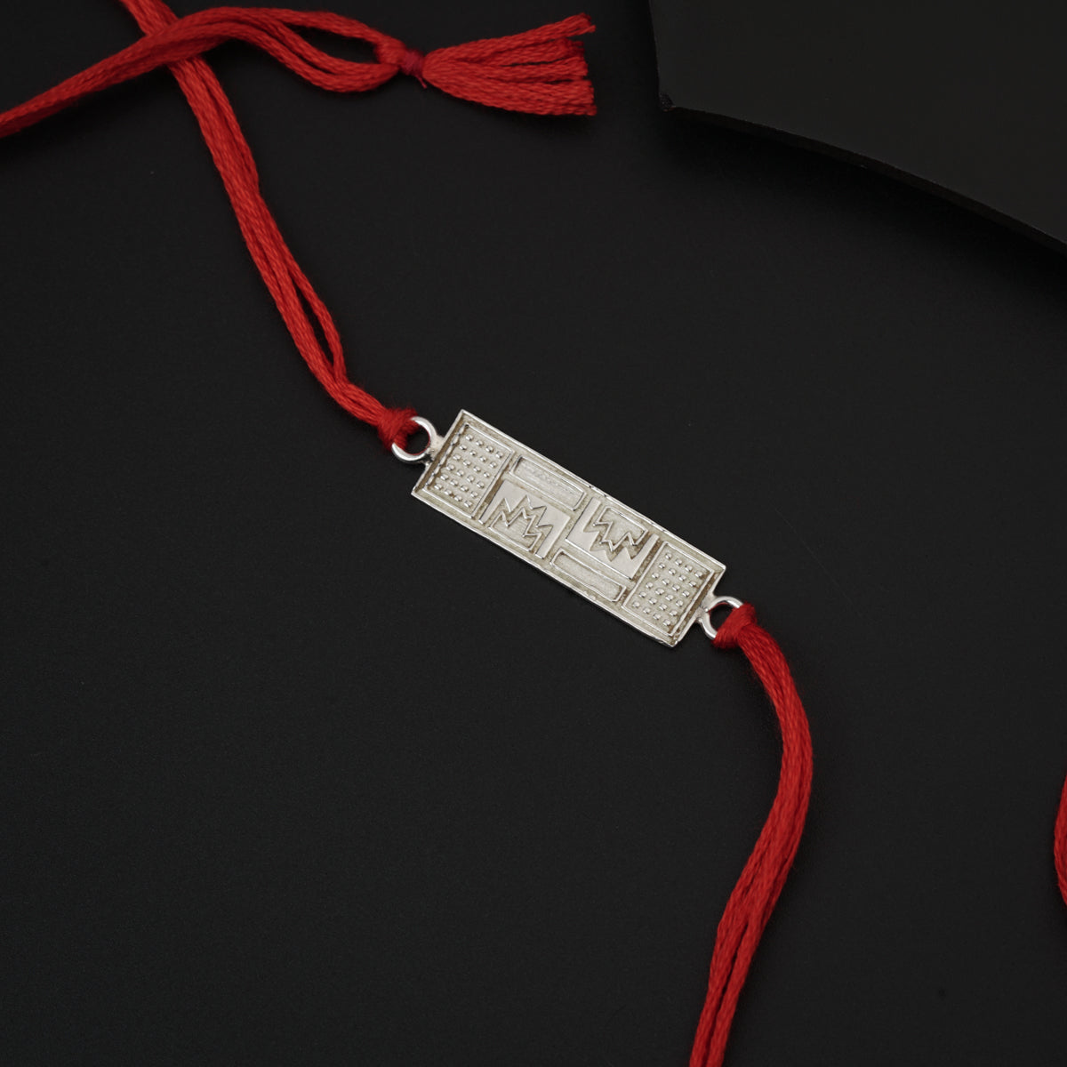 Silver Stripe Rakhi