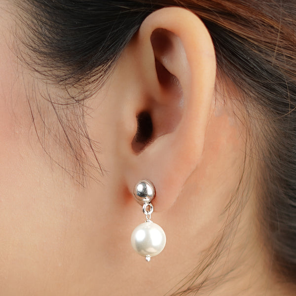Baroque Pearl Earrings (Project Handmade)
