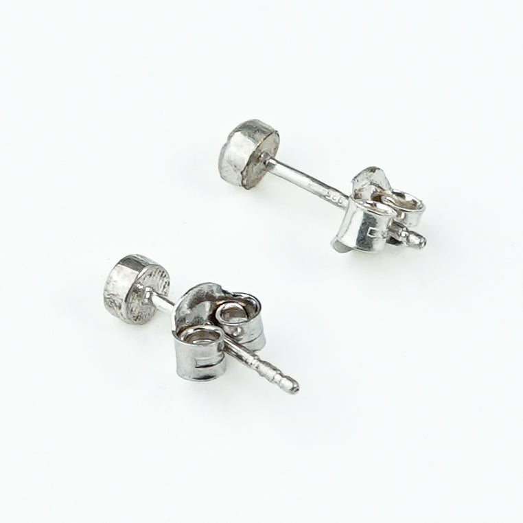 Tiny Yellow CZ Stud