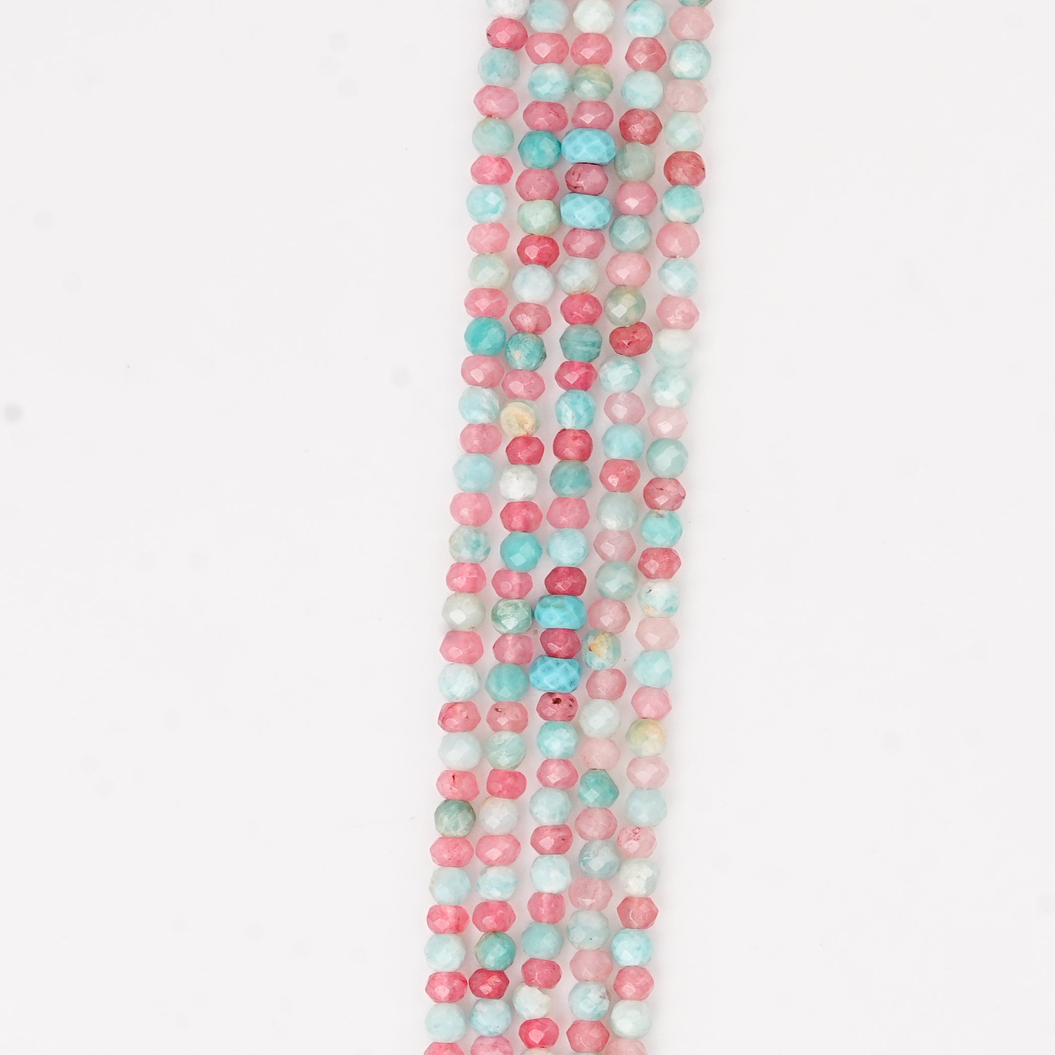 Luxe Necklace - Blue and Pink Jade
