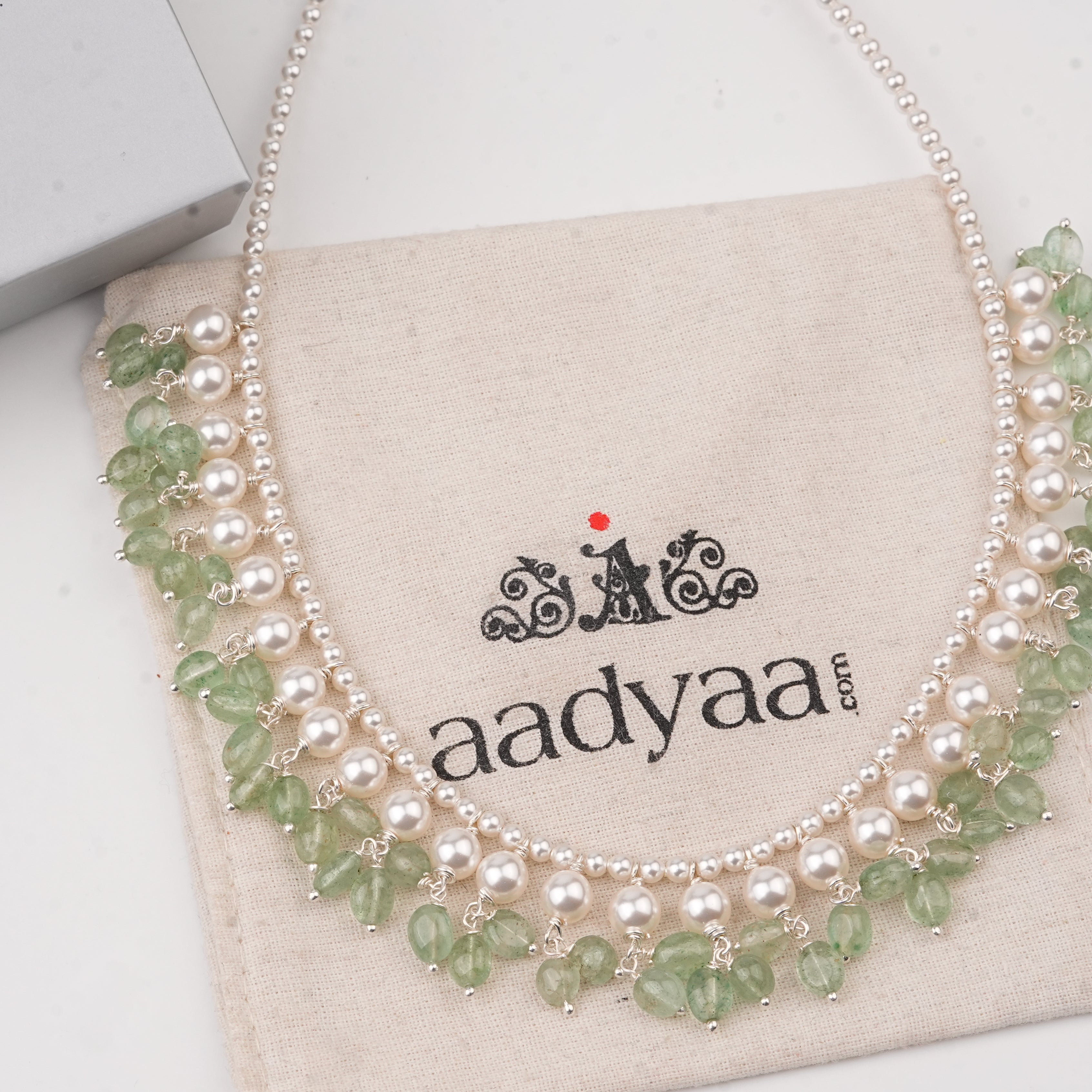 Luxe Necklace - Russian Quartz and Pearls