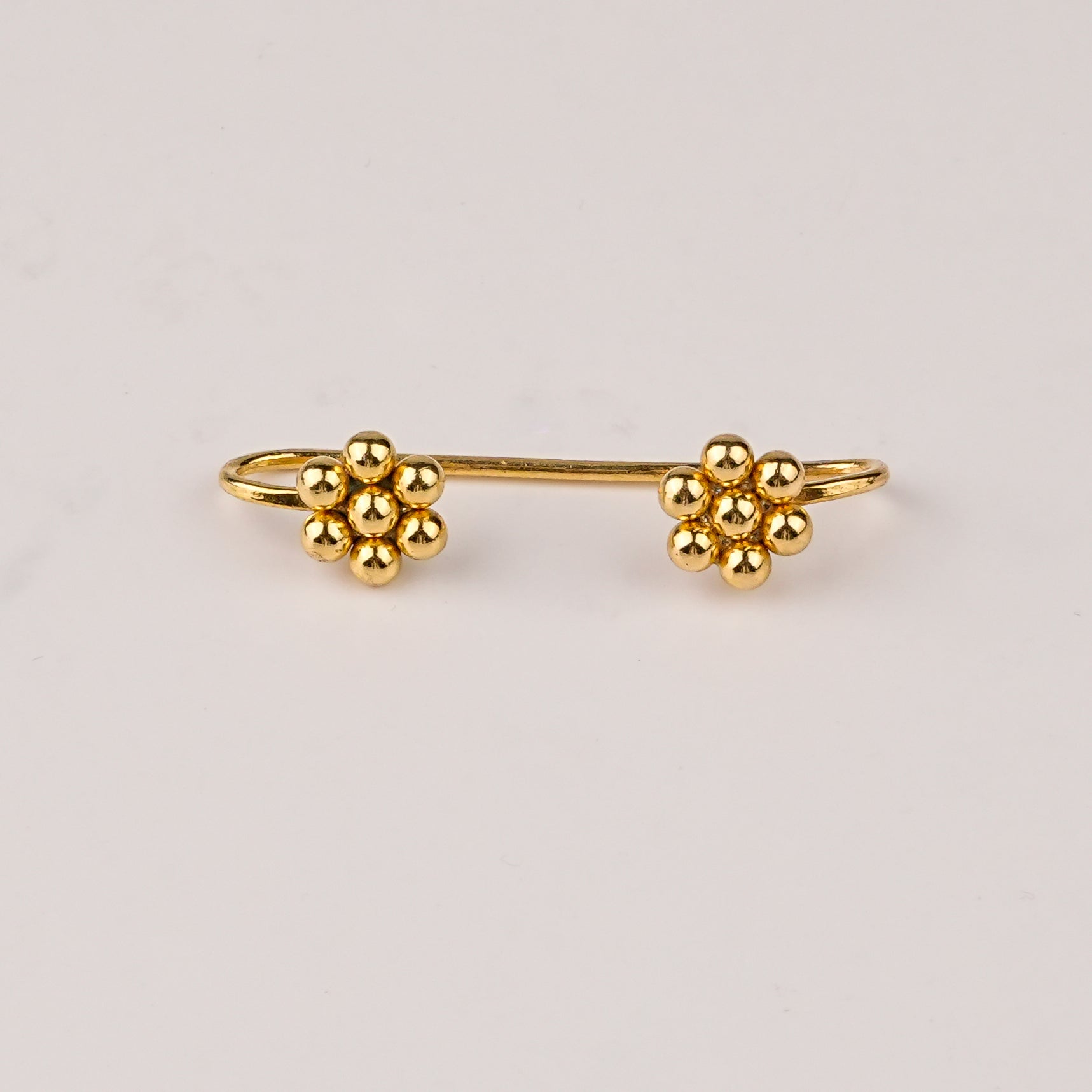 Silver Kudi Earcuff | 22K Gold-Plated