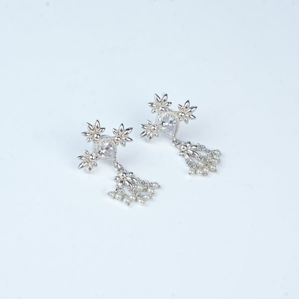 Petal Tanmani Earrings | 92.5 Sterling Silver