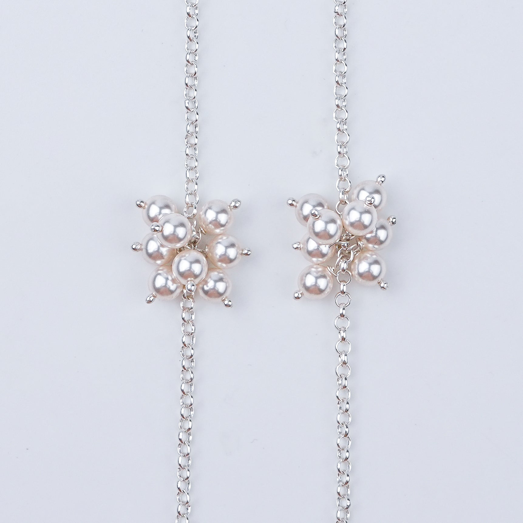 Pearl Bunch Tie & Wear Necklace | 92.5 Sterling Silver