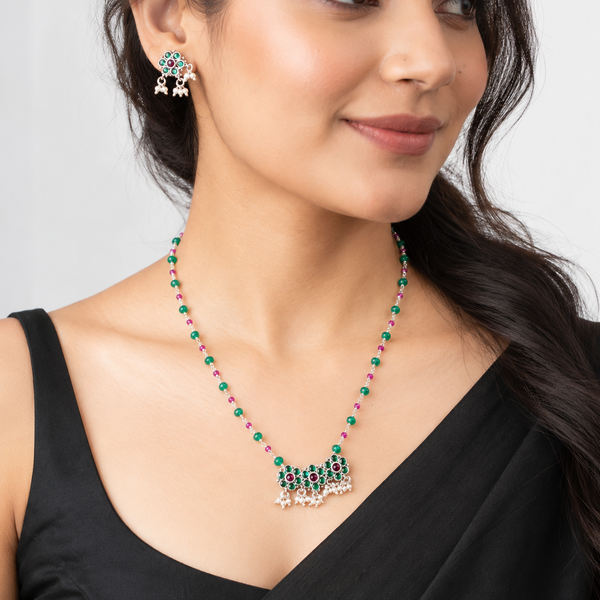 Bageecha Ganthan Set | 92.5 Silver