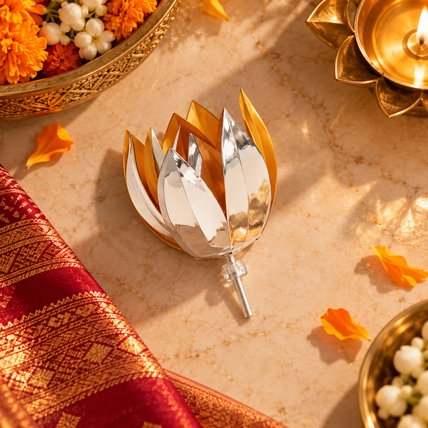 Handcrafted Yellow Chafa Flower