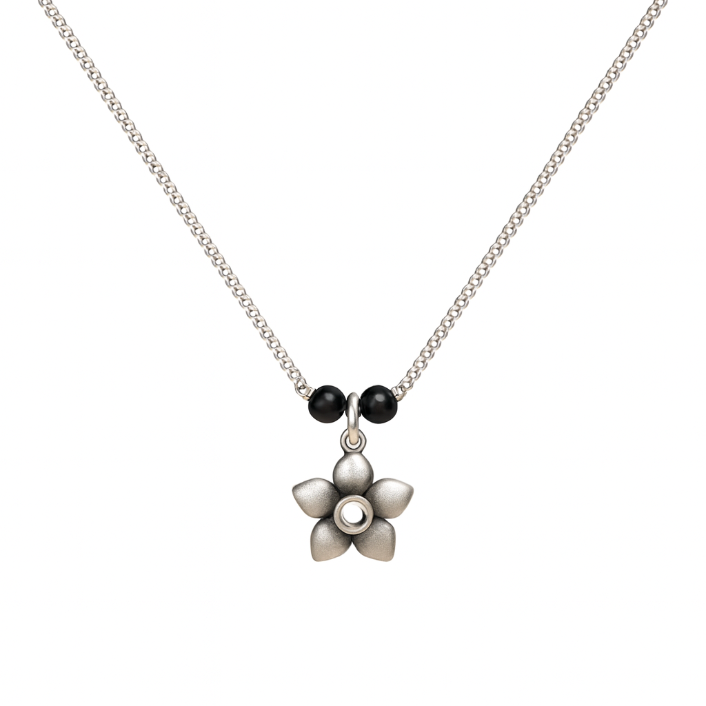 Flower Charm Mangalsutra