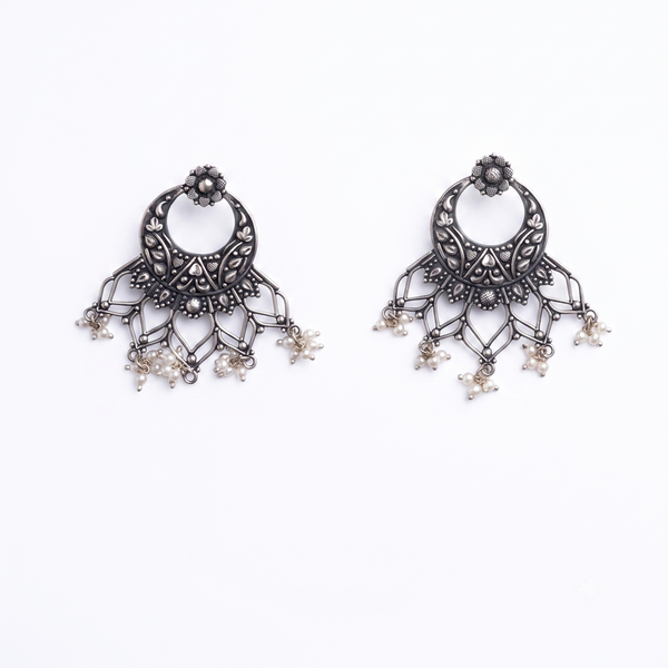 Chandbali (Saleha) | 92.5 Silver | Size : Small