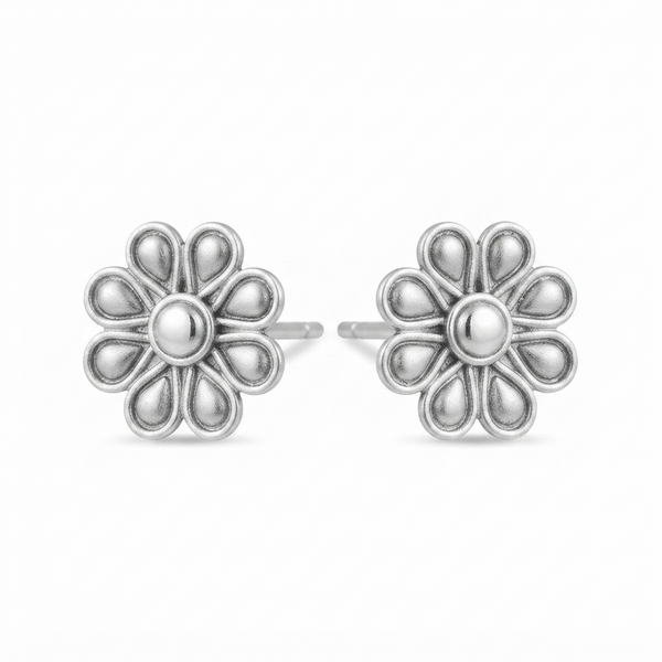 Round Drop Earring