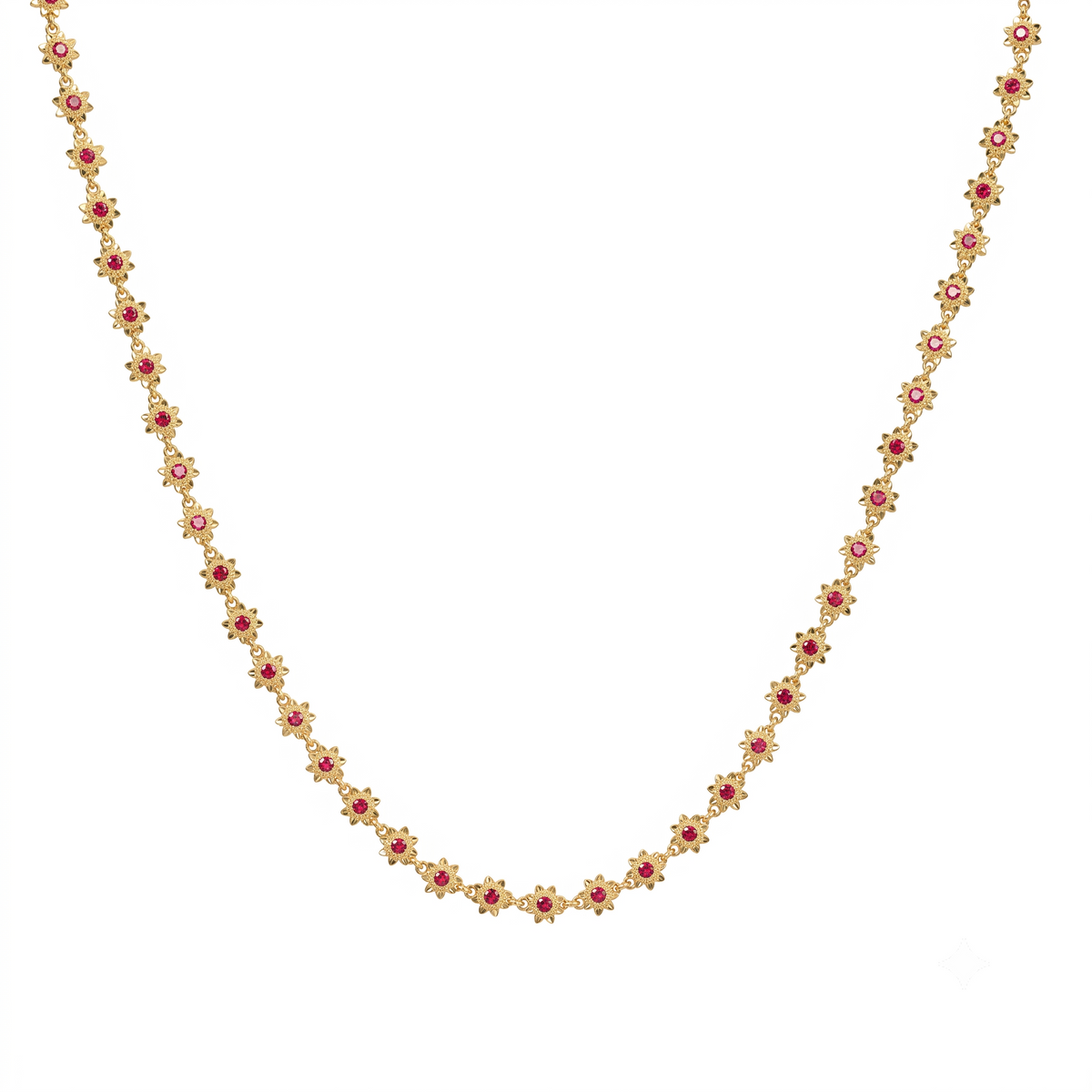 22K Gold Plated Fashion Bakul Haar – Single Layer