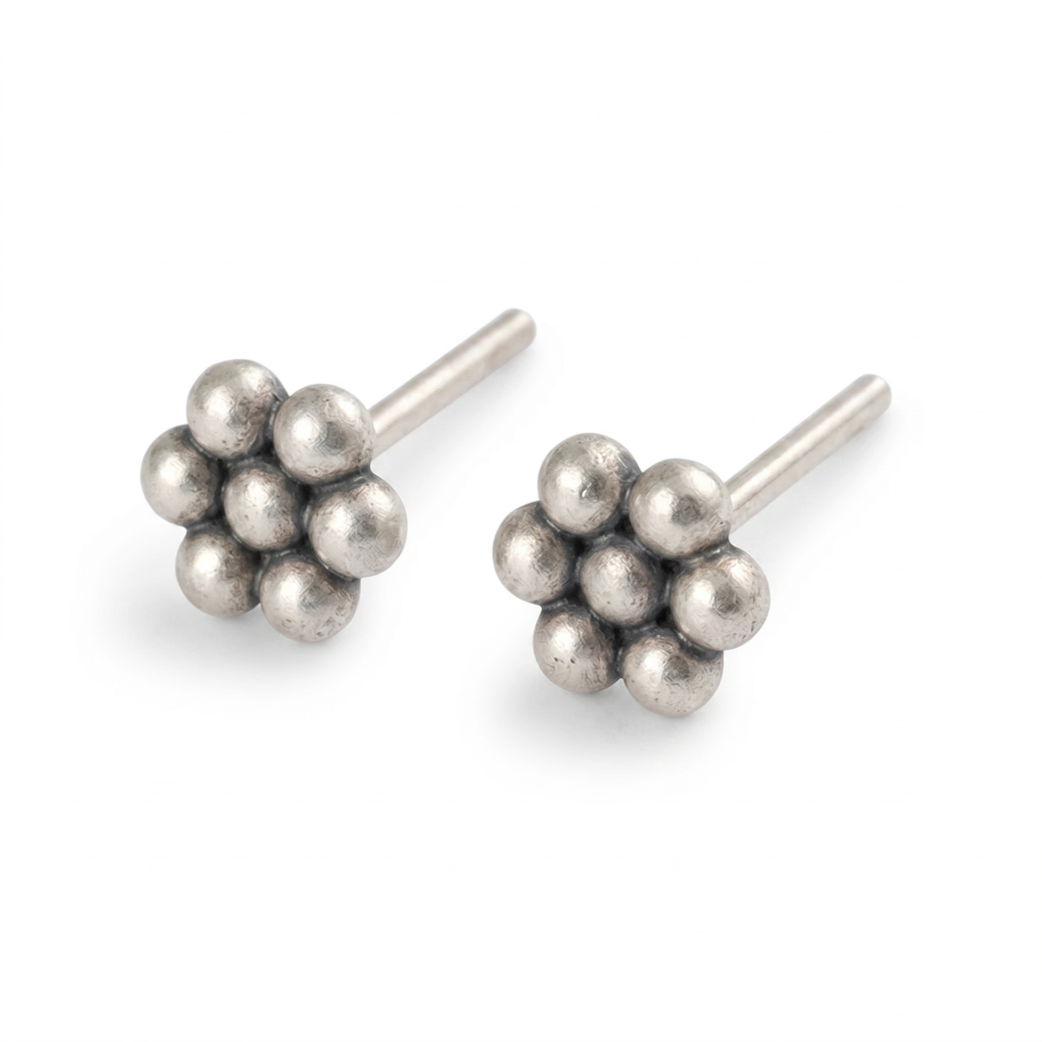 Kudi Motif Studs - Medium | 92.5 Sterling Silver