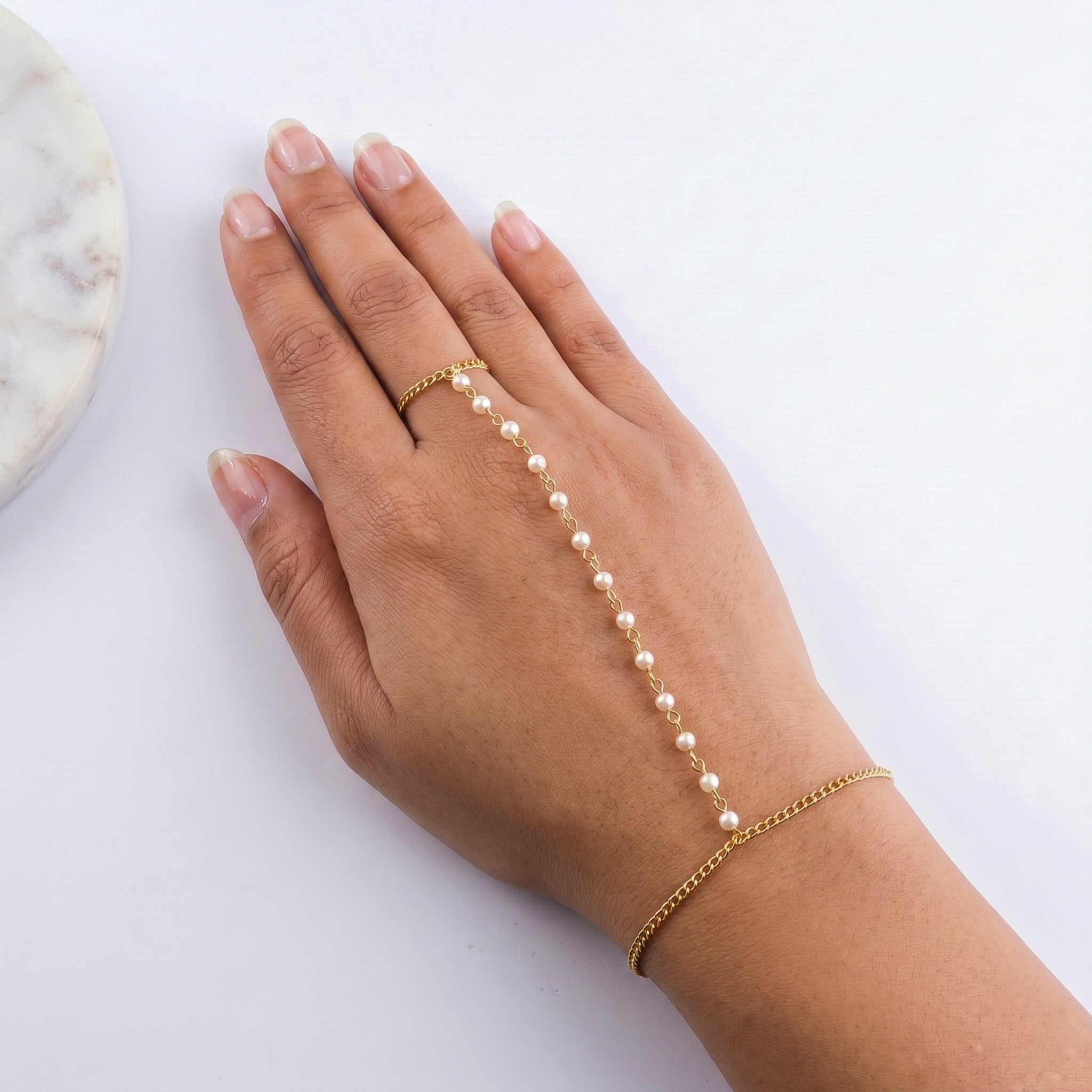 22K Gold Plated Brass Fashion Bracelet