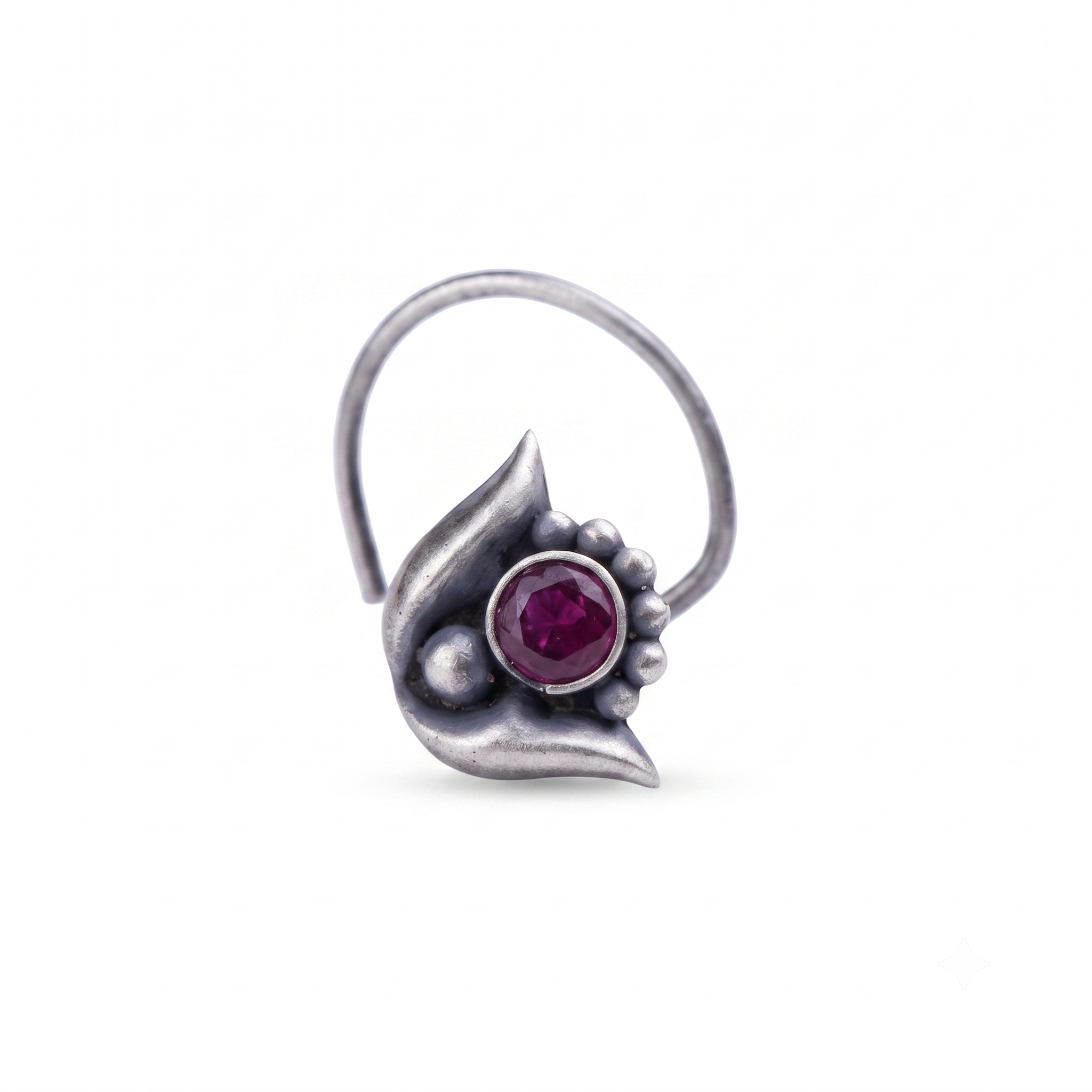 Flower Bud Nose pin (Pierced)