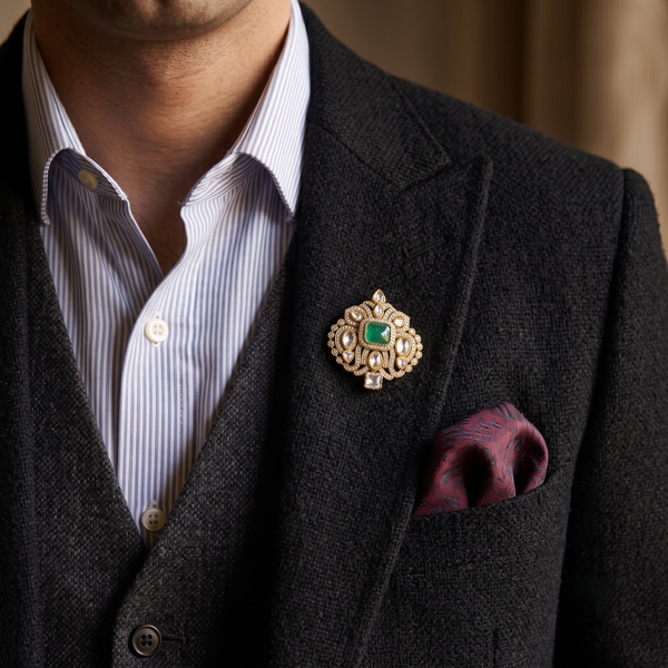 Brass Fashion Unisex Brooch