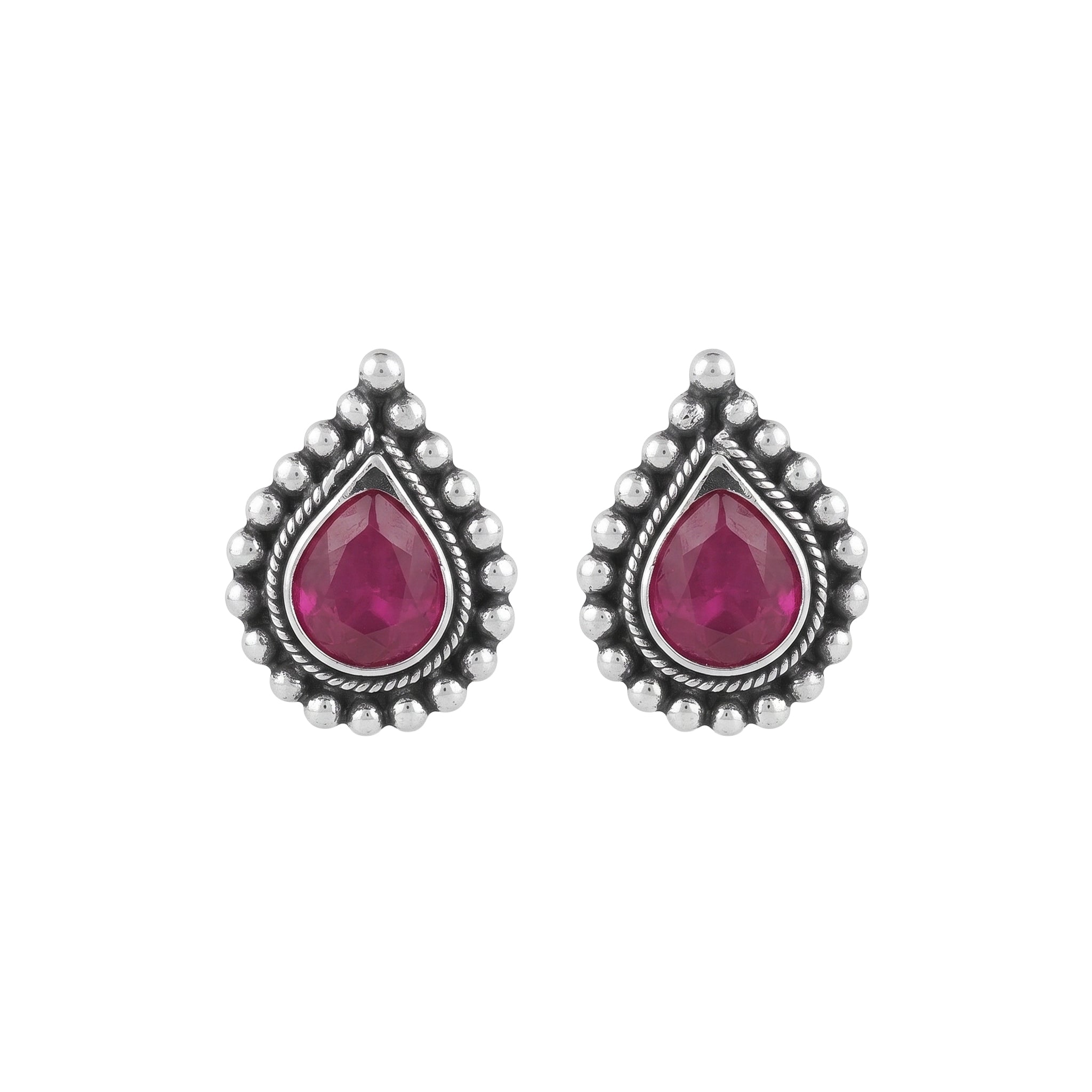 Leafy Kempu Earrings
