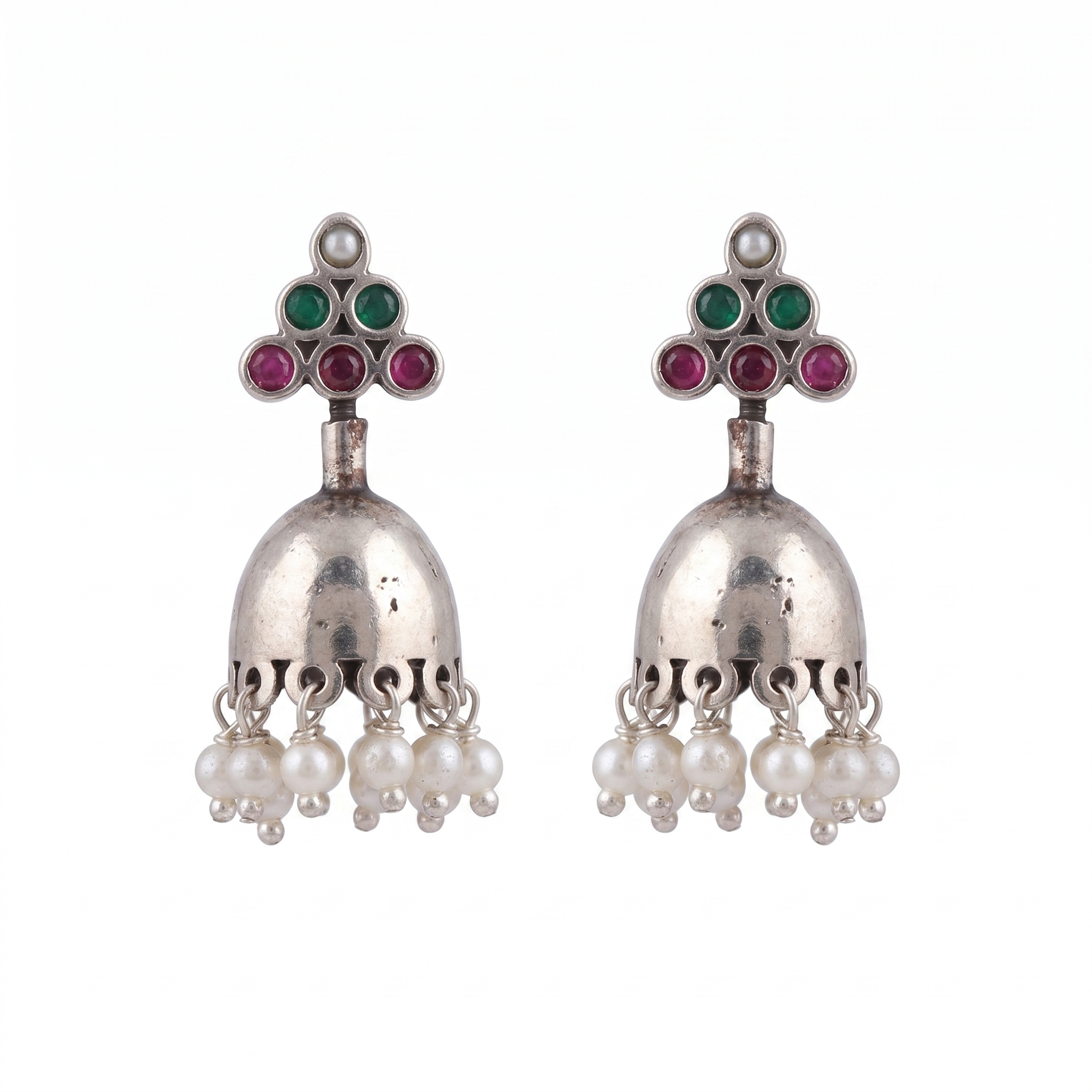 Pyramid Jhumki Bugadi (Pierced)