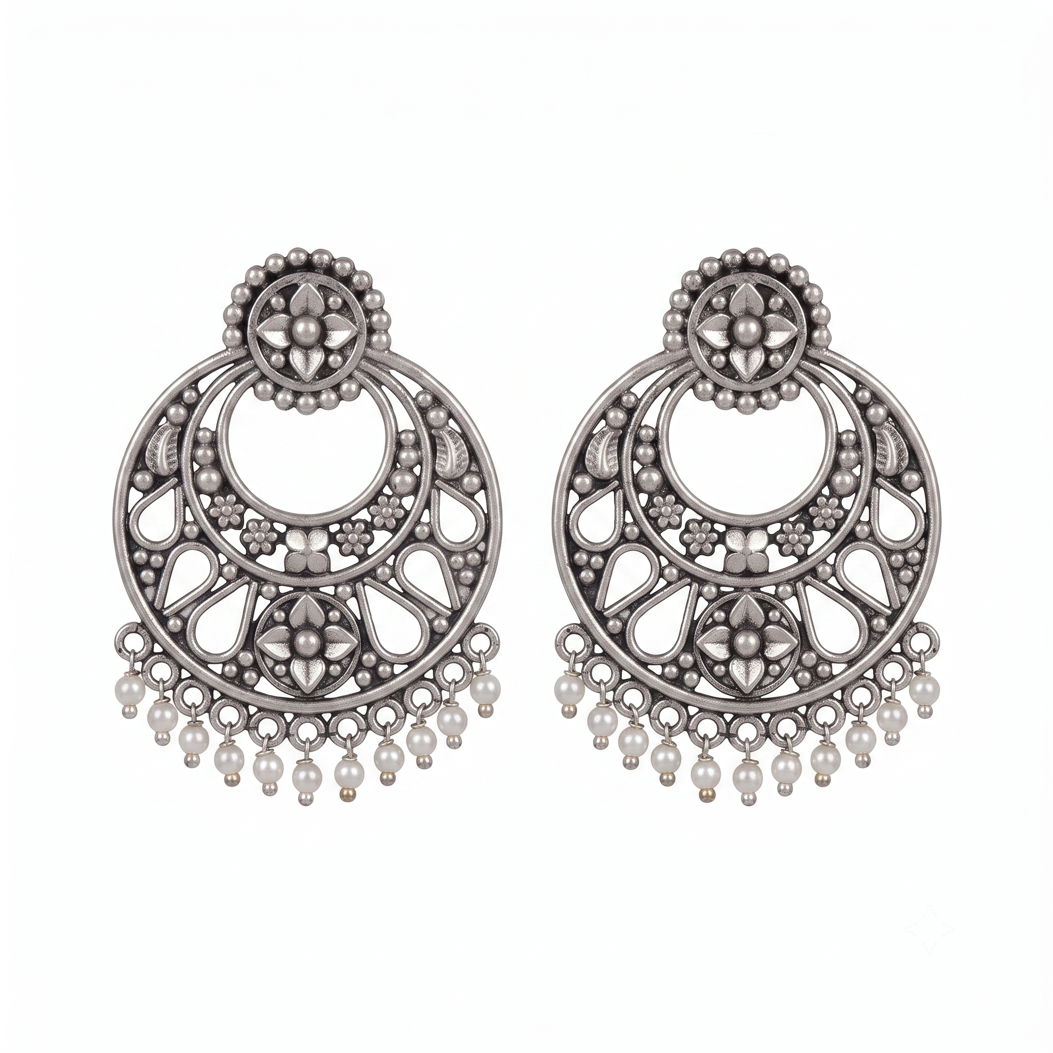Chandbali (Aafreen) | 92.5 Silver | Size : Small