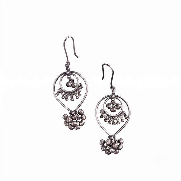 Ghungroo Chandbali: Hook Style