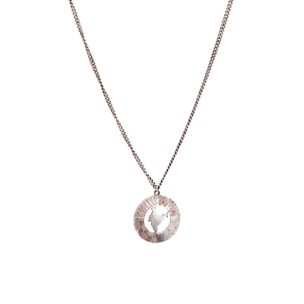Unisex India silver necklace in 92.5 sterling silver