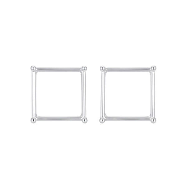 Handmade Square Earring (Plain)