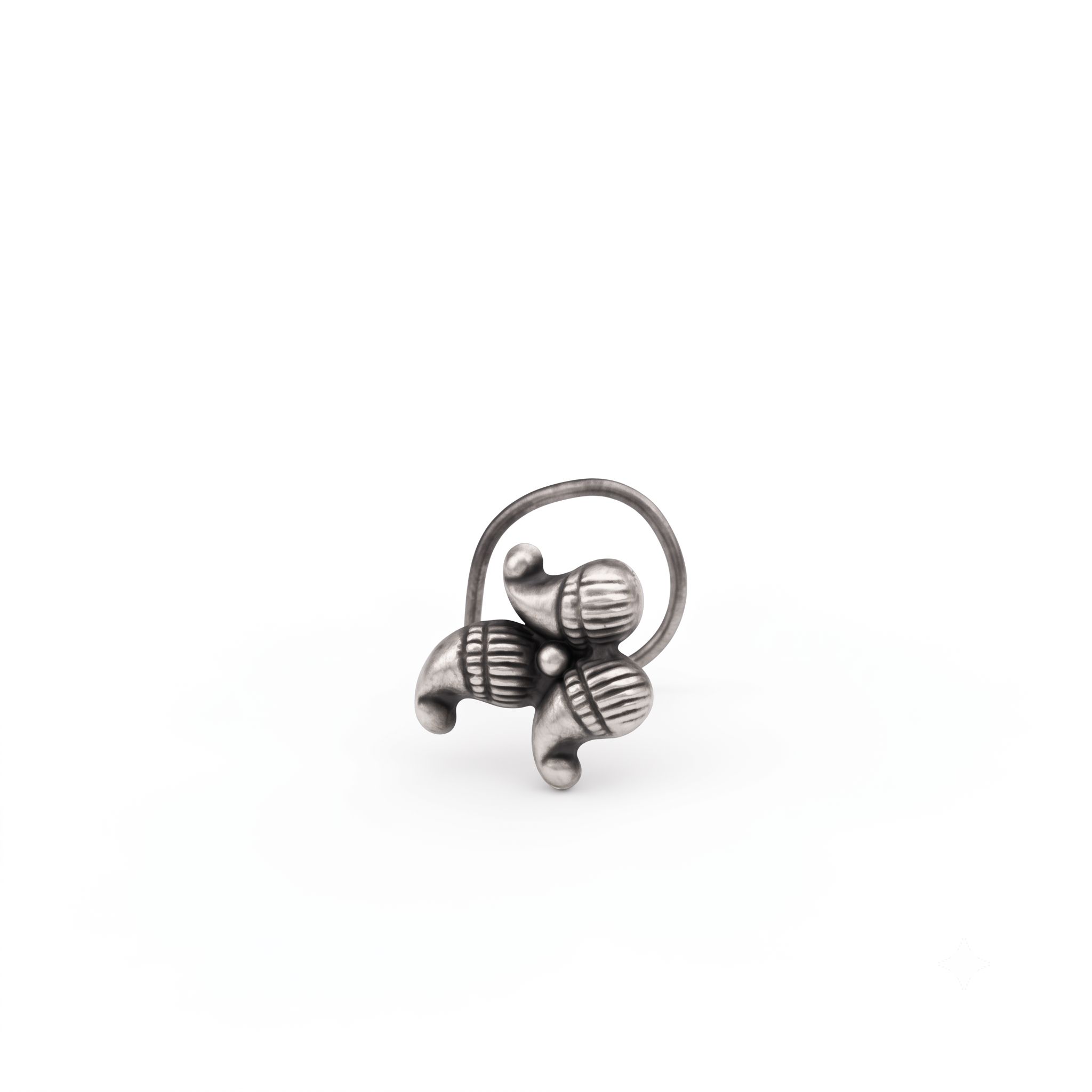 Itihaas Koyari Nose pin (Pierced)