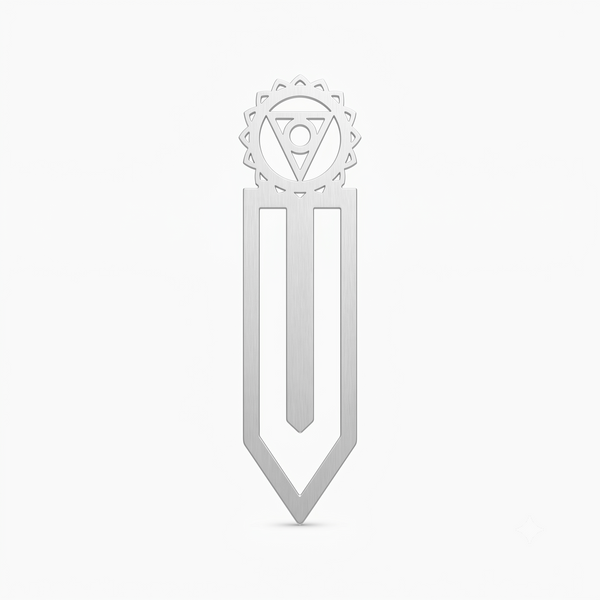 Vishuddha Chakra Bookmark Lasercut