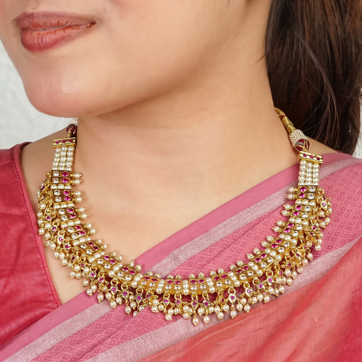 22K Gold Plated Fashion Chinchpeti