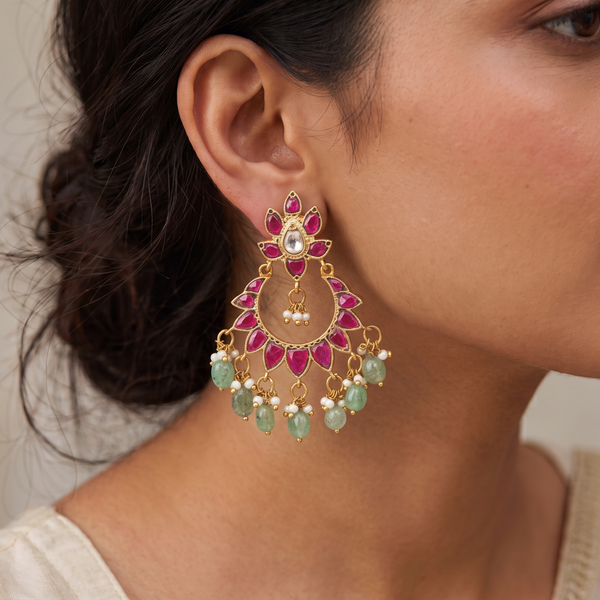 22K Gold Plated Fashion Earrings