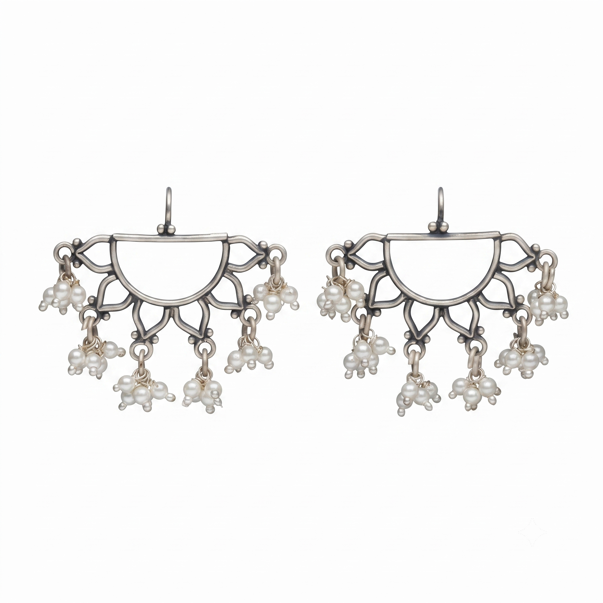 Filigree Earrings: Hook Style