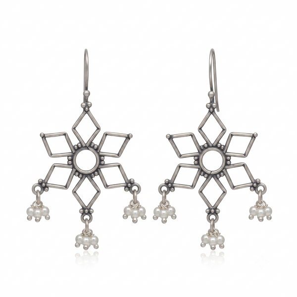 Filigree Earrings: Hook Style