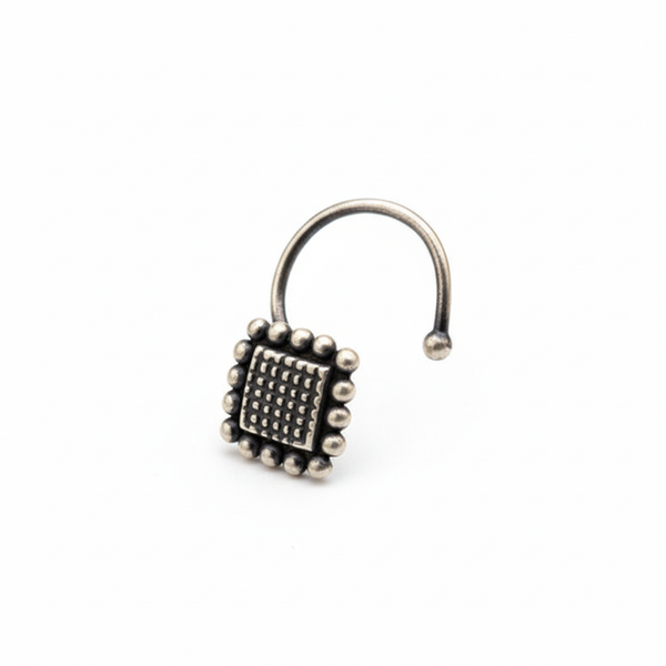 Dotted Diamond Nose pin (Pierced)