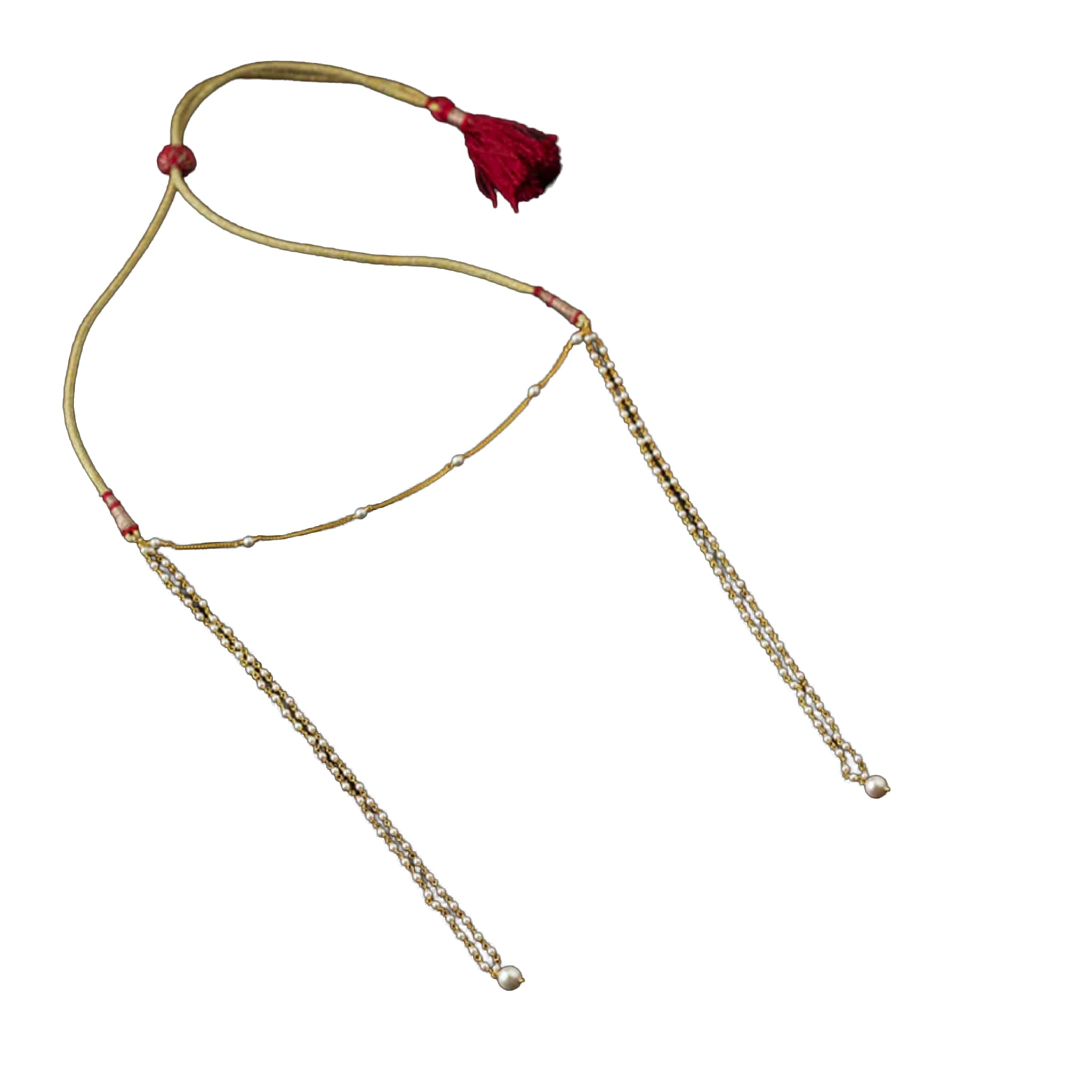 Pearls Mundavali Gold Plated